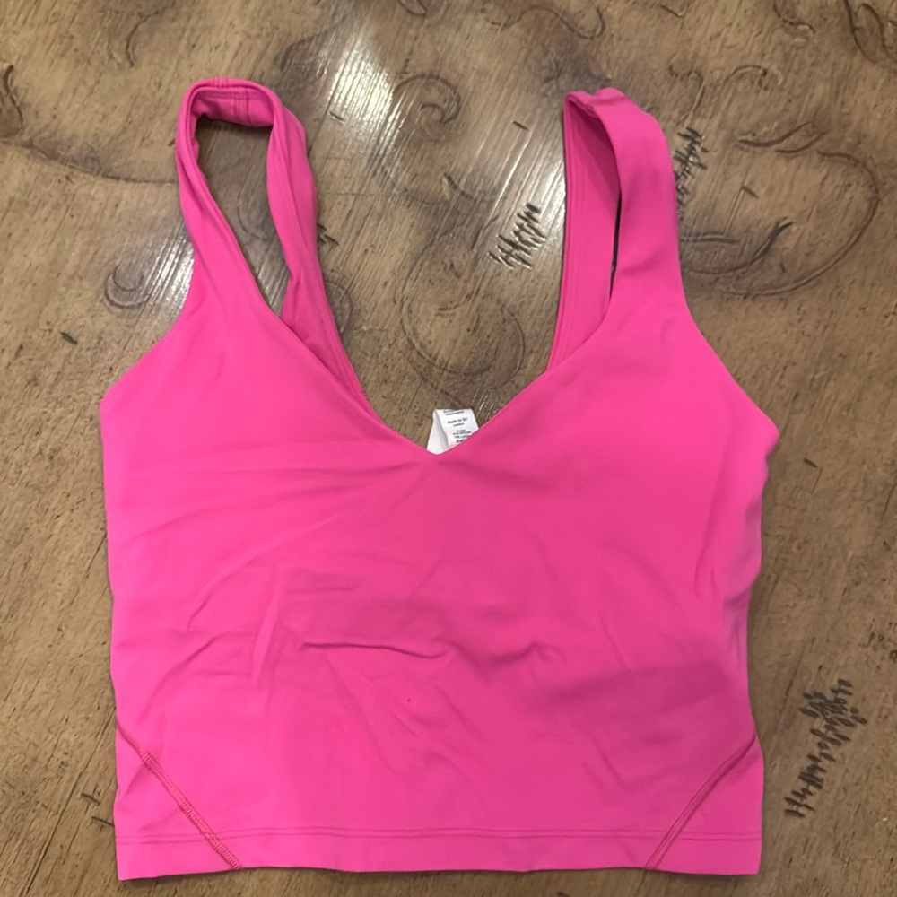 Lululemon align tank size 2.  Worn once.